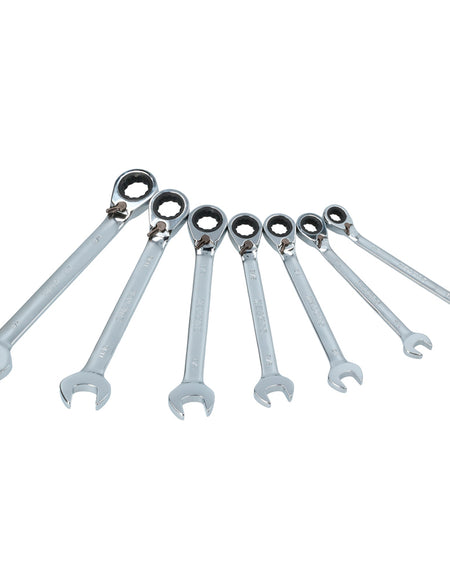 Jgo llaves combinadas matraca reversibles pulgadas Surtek.