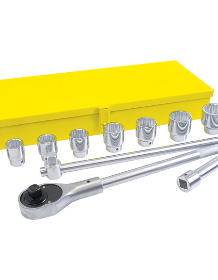 Surtek Juego de 12 dados y accesorios combinados 3/4"