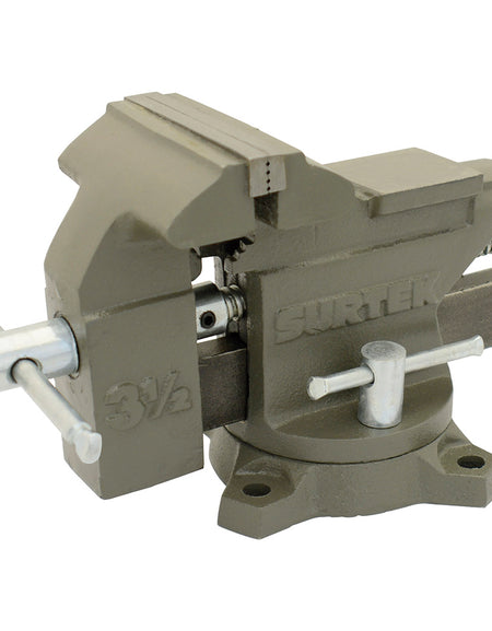 Surtek Tornillo de banco ligero 4"