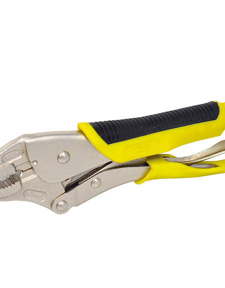 Pinza de presión curva 10" bimaterial Surtek