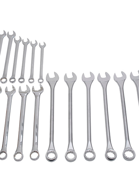 Juego 16 llaves combinada jumbo 12 puntass en pulgadas Urrea