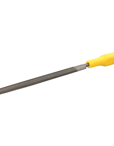 Lima media caña bastarda con mango 12" Surtek