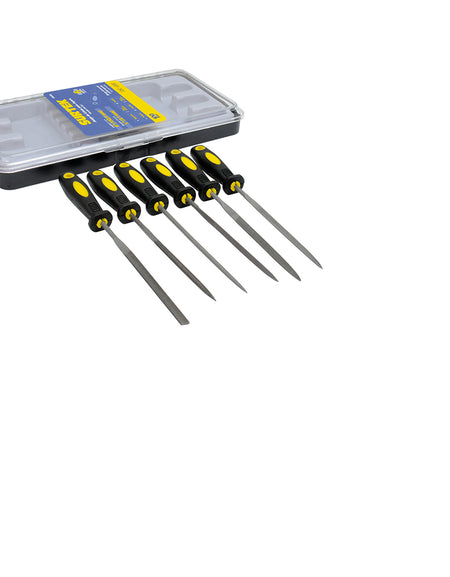 Juego de 6 limas para joyero con mango Surtek