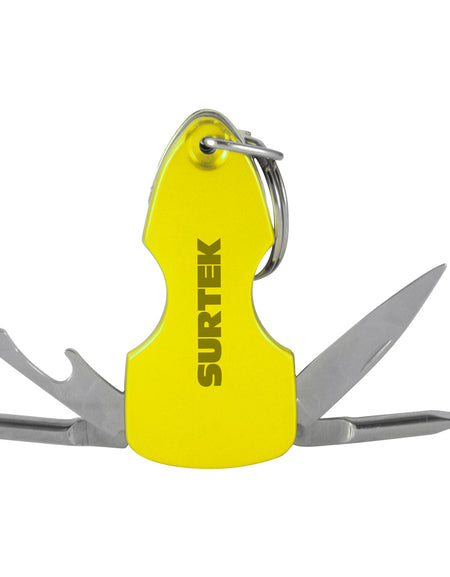 Multiherramienta tipo llavero 6 en 1Surtek