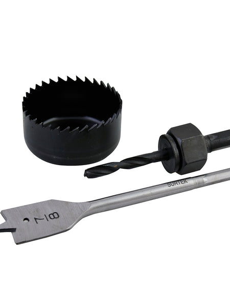 Juego de 3 cortacírculos bimetálicos Surtek