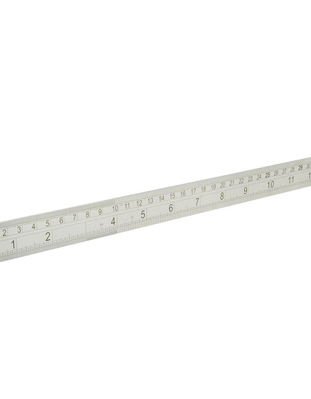 Regla de acero inoxidable 12" Surtek