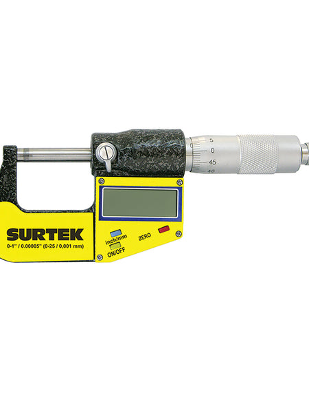 Micrómetro digital 0-1" Surtek