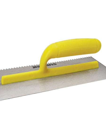 Llana 11x5" plast dent triang Surtek