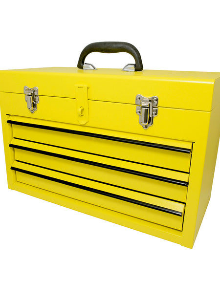 Surtek Caja portaherramientas metálica 3 gavetas