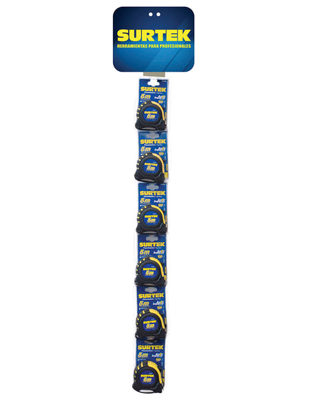Tira de impulso con flexómetros anti-impacto Surtek