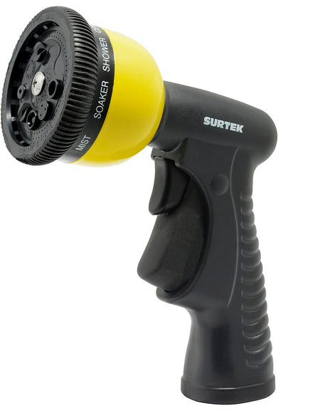 Pistola para riego automática 9 funciones metálica Surtek
