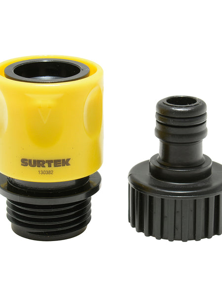 Jgo conector sistema click adaptador p/grifo de 3/4" Surtek