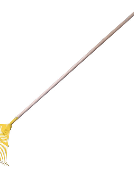 Escoba jardin metal 22dt curva Surtek