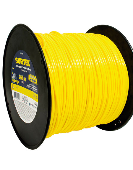 Surtek Nylon para desbrozadora en carrete 2.4mm x 262 mt