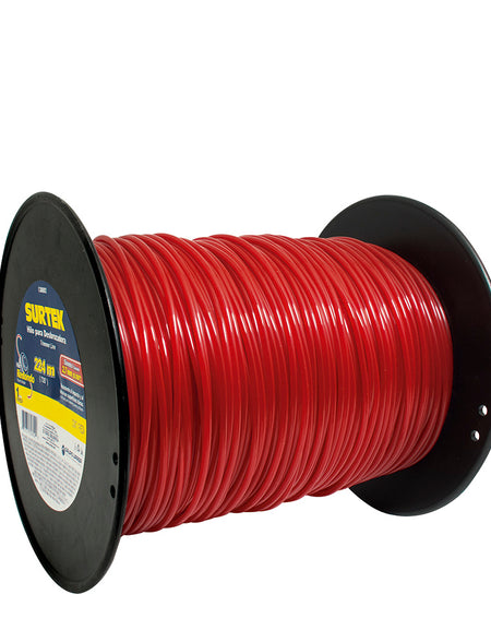 Surtek Nylon para desbrozadora en carrete 2.7mm x 224 mt
