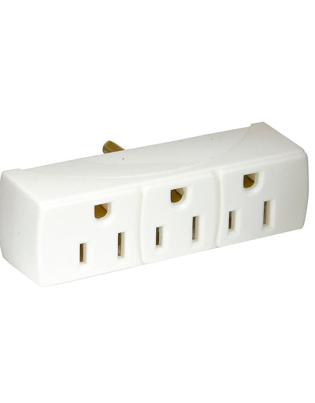 Multicontacto aterrizado 3 entradas Surtek