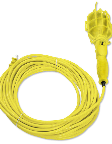 Lámpara de taller con canastilla plástica 8m Surtek