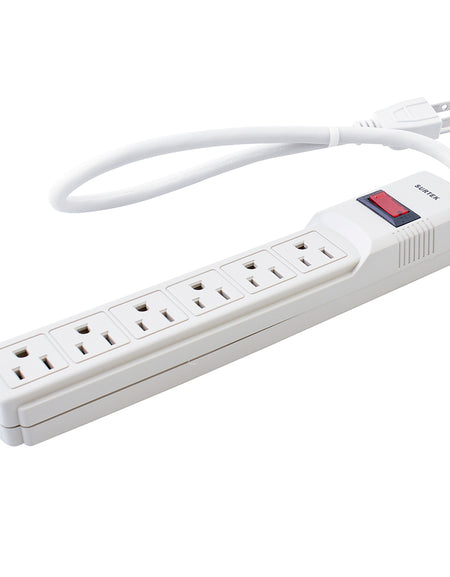 Surtek Supresor de picos 6 entradas 270J