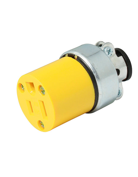 Contacto blindado con abrazadera aterrizado 15A 127V Surtek