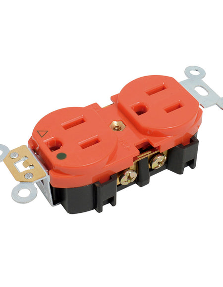 Contacto dúplex aterrizado aislado 15A 127V Surtek