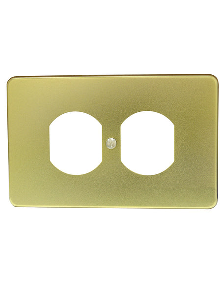 Placa de aluminio para contacto dúplex Surtek