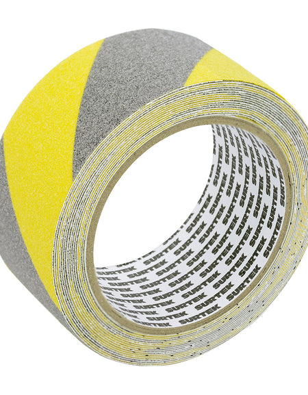 Cinta antiderrapante amarillo con negro Surtek