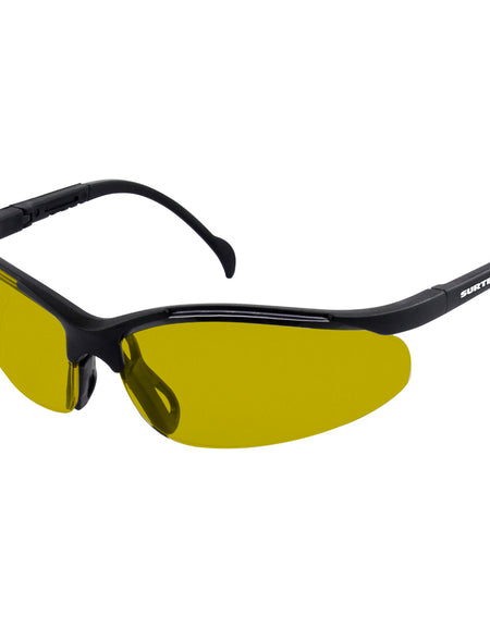 Surtek Lente de seguridad confort, mica color ámbar