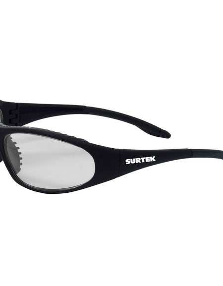 Surtek Lente de seguridad reforzado, mica color transparente