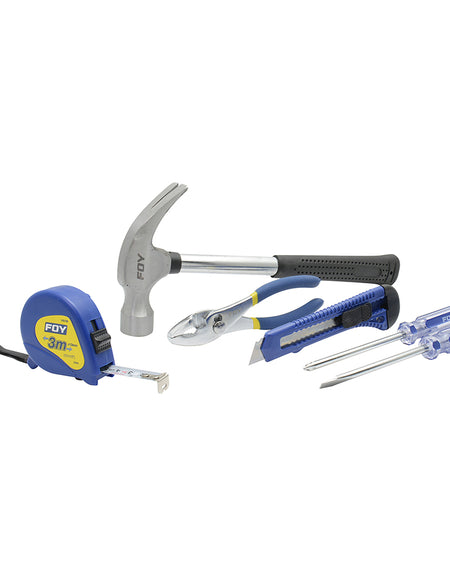 Juego de herramientas hogar 6 piezas Foy