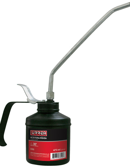 Aceitera rígida 16oz 30° Urrea
