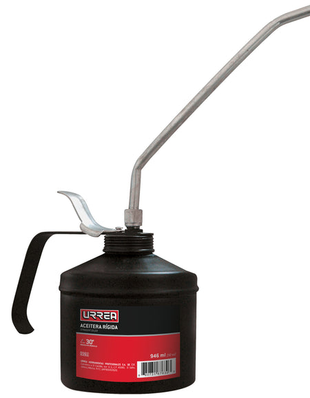 Aceitera rígida 32oz 30° Urrea
