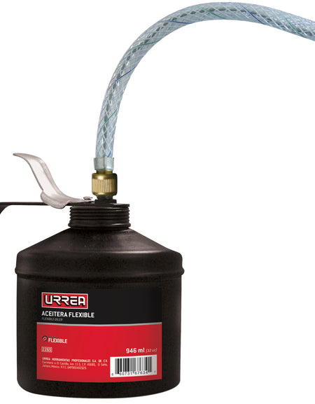 Aceitera flexible 32oz Urrea