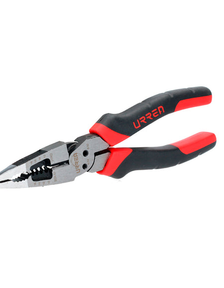 Pinza para electricista punta larga 8" multi propósitos Urrea