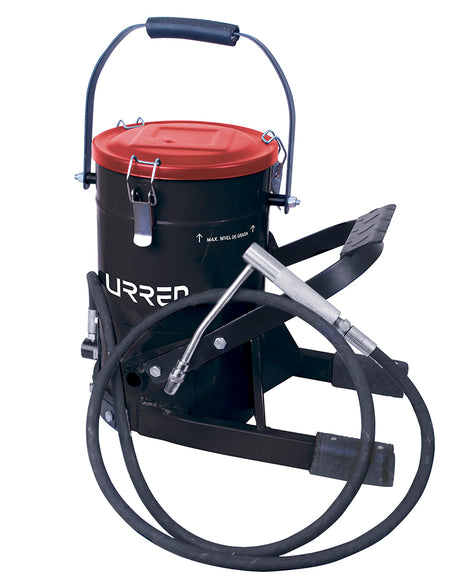 Inyector de grasa c/pedal 10kg Urrea