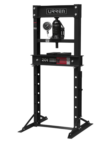 Prensa hidraúlica 20 toneladas con calibrador Urrea