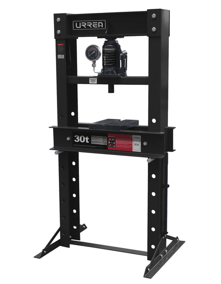 Prensa hidraúlica 30 toneladas con calibrador Urrea
