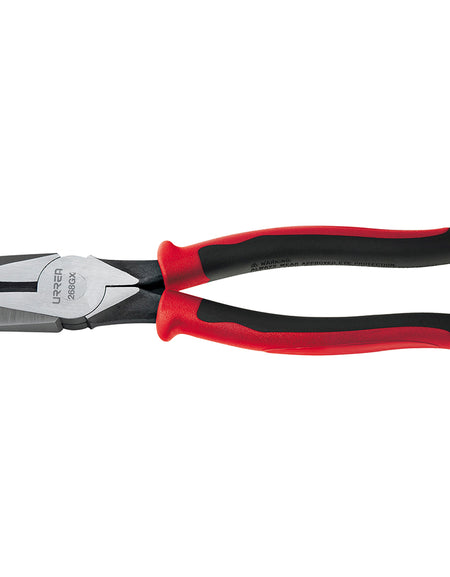 Pinza bimaterial p/electricista corte lateral 8-21/32" Urrea