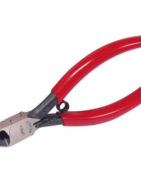Pinza para electrónica corte diagonal 4-3/16" Urrea