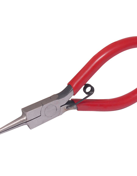 Pinza para electrónica punta aguja recta 5-5/8" Urrea