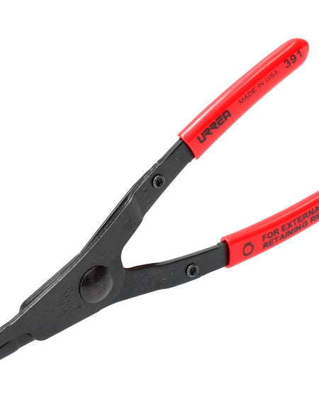Pinza anillos de retención fijas exteriores áng 0° Urrea