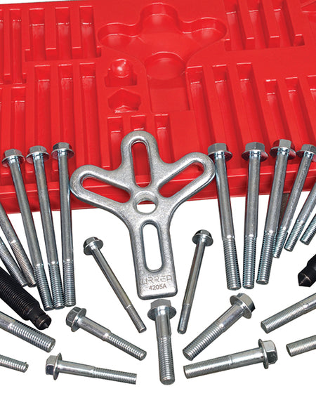 Jgo extractor autom pata de gallo o de volante 25 pzas Urrea