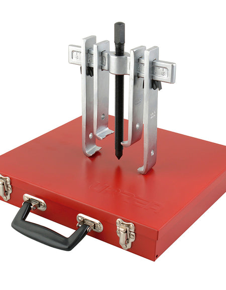 Juego extractor quijada recta 6ton 8 pzs caja metálica Urrea