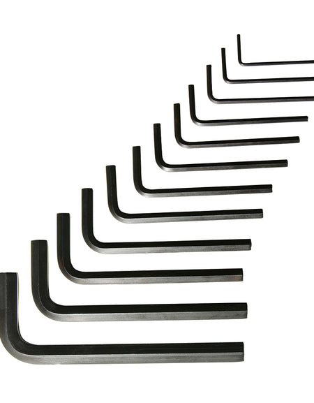 Juego de 12 llaves hexagonales "L" en pulgadas estuche Urrea