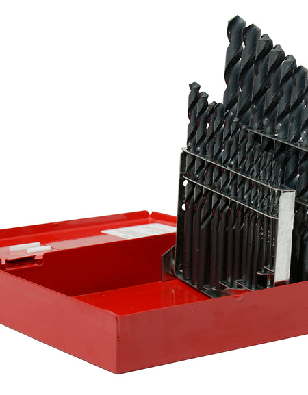 Jgo 21 brocas acero alta velocidad negras 1/16"-3/8" Urrea