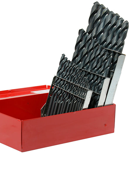 Jgo 29 brocas acero alta velocidad negras 1/16"-1/2" Urrea