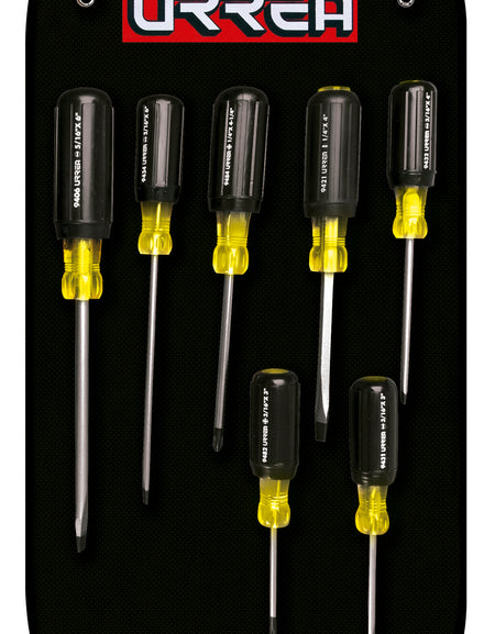 Juego de 7 destornilladores cushion grip combinado Urrea