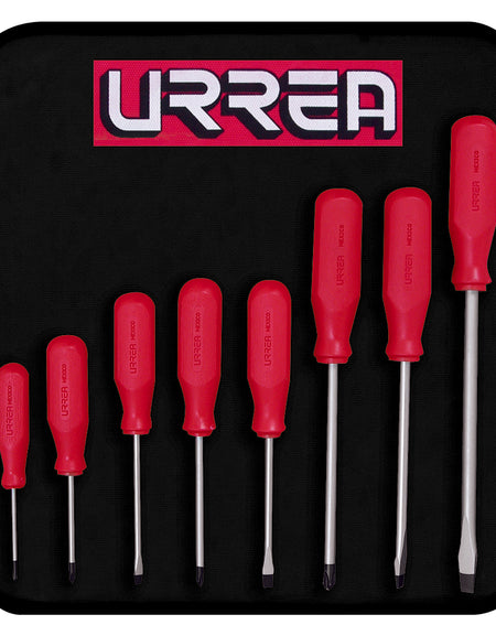 Juego de 8 destornilladores serie R combinado Urrea