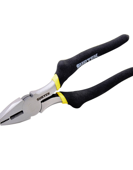 Pinza para electricista 8" profesional Surtek