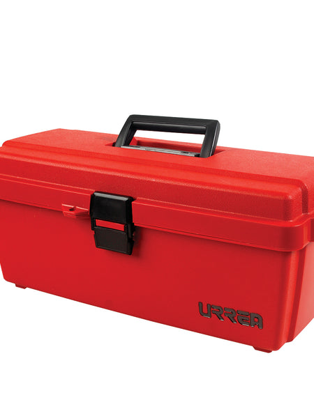 Caja portaherramientas plástica 14" broches plásticos Urrea