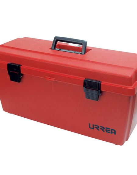 Caja portaherramientas plástica 23" broches plásticos Urrea